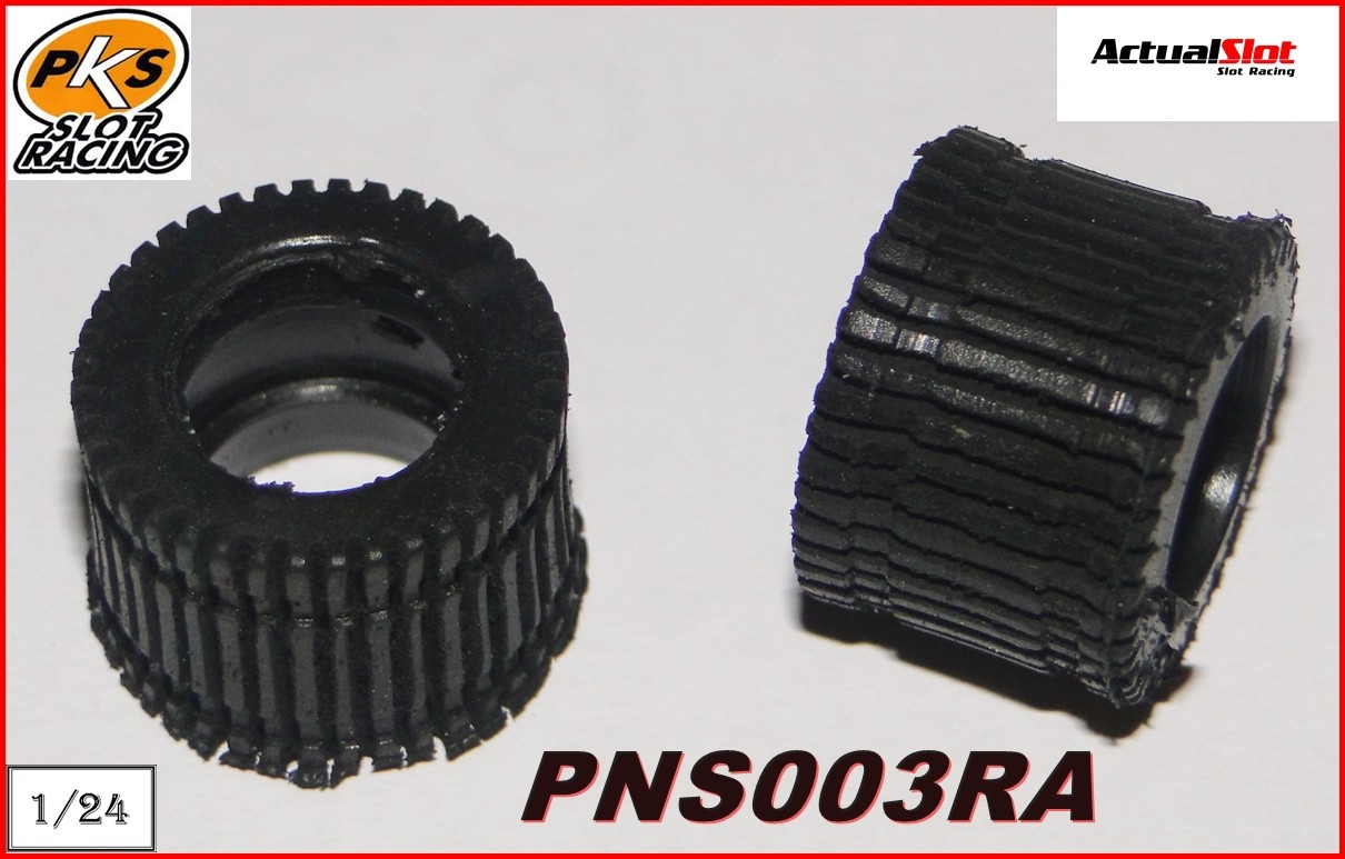 NEUMÁTICO SLICK RALLADO 1/24 R AGUJA