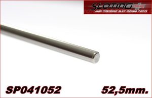 52,5 mm. EJE ACERO INOX. DURO