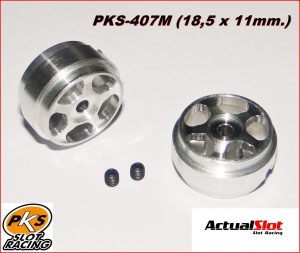 LLANTA ALUMINIO (1/24) 18,5 x 11mm