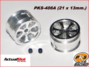 LLANTA ALUMINIO (1/24) 21 x 13mm