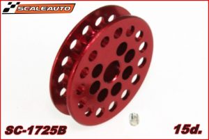 POLEA DENTADA 15d. (EJE 3mm.)