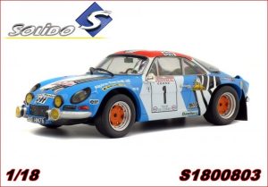 ALPINE A110 1800 - TOUR DE CORSE 1973