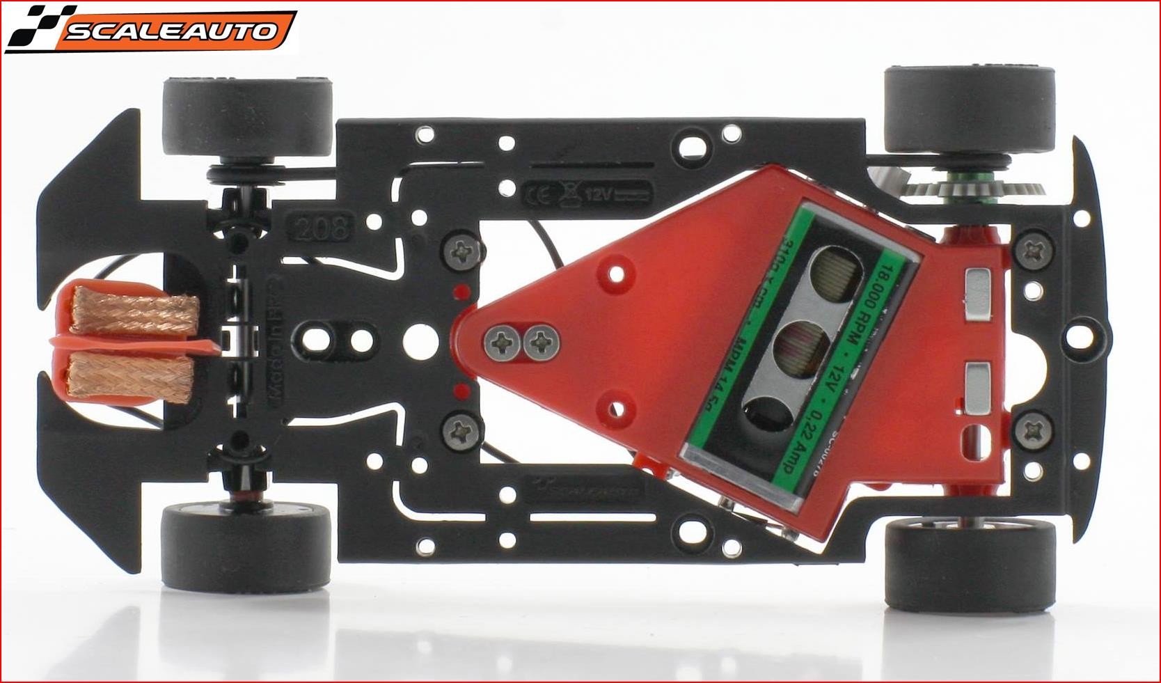 P208 T16 WHITE RACING CAR KIT - Imagen 4