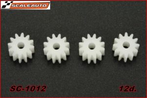 12 TOOTH NYLON PINION