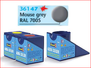 AQUA MOUSE GREY MATT ACRYLIC