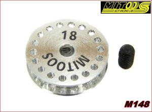 POLEA DENTADA 18d. (EJE 3/32)