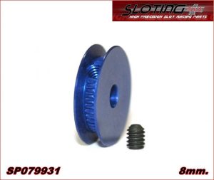 POLEA ALUMINIO 8 mm. EJE 3/32