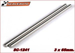 3 X 65MM. RECTIFIED STEEL AXLE
