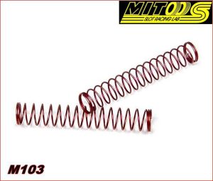 2 x HARD SPRING FOR STD. SHOCK ABS.