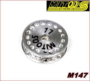 POLEA DENTADA 17d. (EJE 3/32)