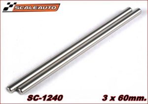 3 X 60MM. RECTIFIED STEEL AXLE
