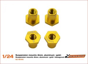 CASQUILLO SUJECCIÓN "H" HEXAGONAL (4mm.)