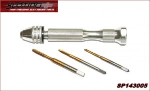 DESTORNILLADOR KIT CON PORTABROCAS Y MACHOS DE ROSCAR