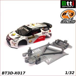 CHASIS 3D CITROEN DS3 WRC (SCALEXTRIC - ANGLEWINDER)