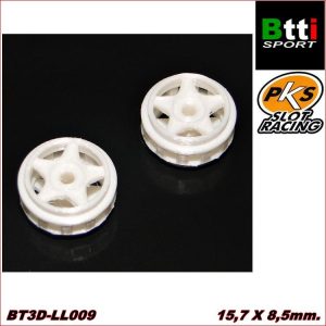 LLANTA 3D 15,7 x 8,5mm. "MOD. 5  BRAZOS"