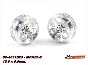 ALUMINIUM WHEELS 15,8 x 8,5mm. MONZA-2