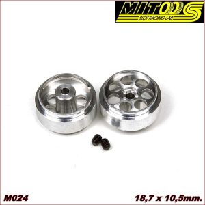 LLANTA ALUMINIO R4 (18,7 x 10,5 mm.)