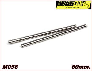 60mm. EIX ACER CALIBRAT INOX DUR