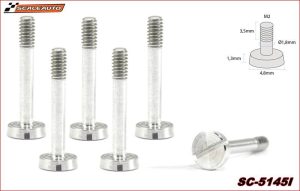 CONICAL HEAD SCREWS FOR SUSPENSION M2 x 13mm.