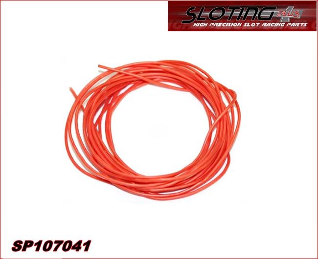 Cable eléctrico de silicona libre de oxígeno (OFC) NARANJA