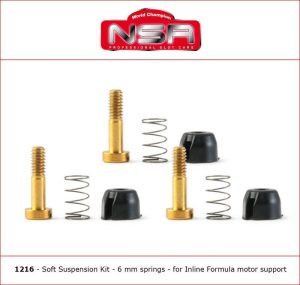 KIT SUSPENSION BLANDA SOPORTE MOTOR IN-LINE FORMULA 1