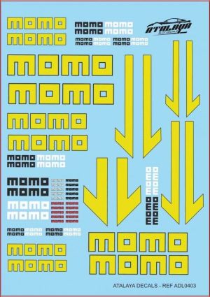 CALCAS GENERICAS "MOMO"