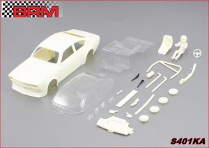 OPEL KADETT WHITE BODY KIT + WHEEL INSERTS (TYPE A)