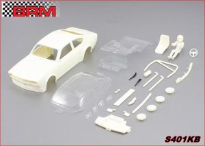 OPEL KADETT WHITE BODY KIT + WHEEL INSERTS (TYPE B)