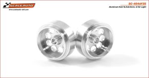 ALUMINIUM WHEELS 16,5 x 8,5mm. LIGHTWEIGHT