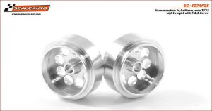 ALUMINIUM WHEELS 16,9 x 10mm. LIGHTWEIGHT