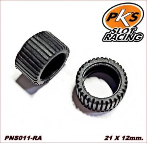 NEUMÀTICS SLICK 1/24 R (AGULLA) (35 TALLS)