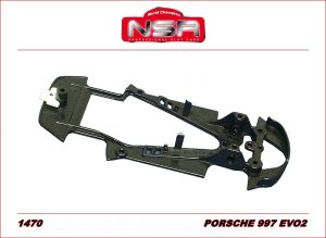 CHASIS EVO2 "STANDARD" NEGRO PORSCHE 997