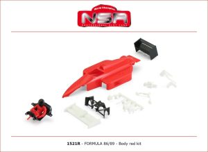 CARROCERIA ROJA FORMULA 1 86/89