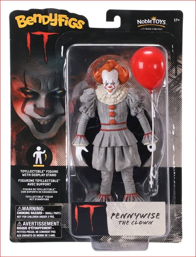 IT PENNYWISE THE CLOWN BENDYFIG