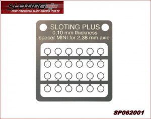 SEPARADORES MINI EJE 3/32 DE 0,10 mm.