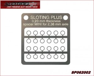 SEPARADORES MINI EJE 3/32 DE 0,20 mm.