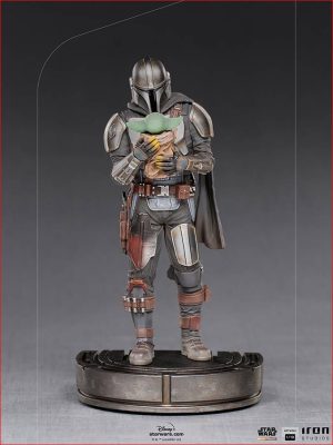 THE MANDALORIAN AND GROGU – ART SCALE 1/10