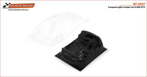 INTERIOR + CRISTALES LEXAN H.NSX GT3