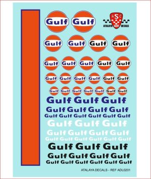 CALCAS GENERICAS "GULF"