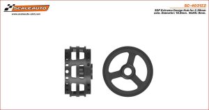 3DP WHEELS 15,8 x 8,5mm.  EXTREM DESIGN