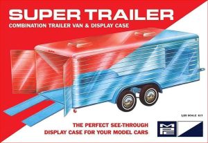 SUPER DISPLAY CASE TRAILER MODEL 1/24