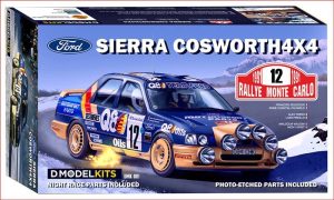 KIT 1/24 FORD SIERRA COSWORTH 4X4 - RALLYE MONTE CARLO 1991