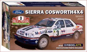 KIT 1/24 FORD SIERRA COSWORTH 4X4 - RALLYE PORTUGAL 1992