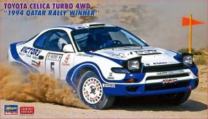 KIT 1/24 - TOYOTA CELICA TURBO 4WD - 1994 QATAR RALLY WINNER