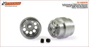 ALUMINIUM WHEELS 14 x 13mm. FORMULA 90-97