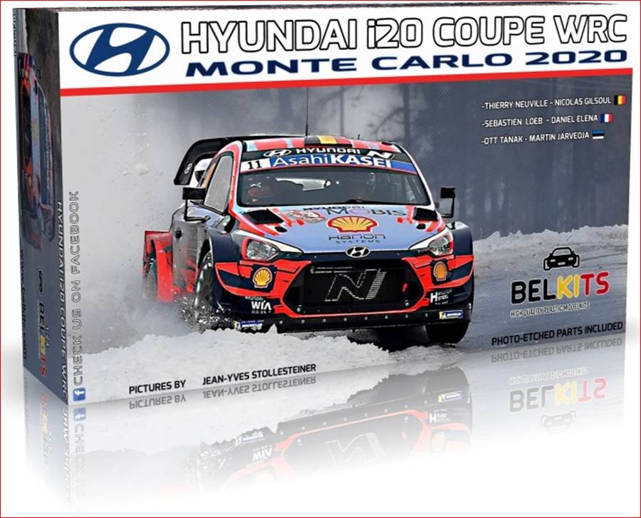 HYUNDAI I20 COUPE WRC (RALLYE MONTE CARLO 2020)