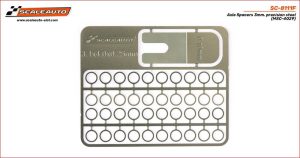 SEPARADORES EJE DE 3mm. EN ACERO 0,25mm. - PHOTOEDGE