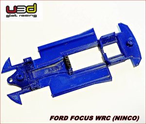 XASSIS 3D FORD FOCUS WRC (NINCO- IN-LINE)