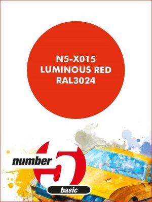 LUMINOUS RED - RAL 3024 - 30ML