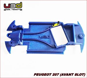 XASSIS 3D PEUGEOT 207 (AVANT SLOT- ANGLEWINDER)